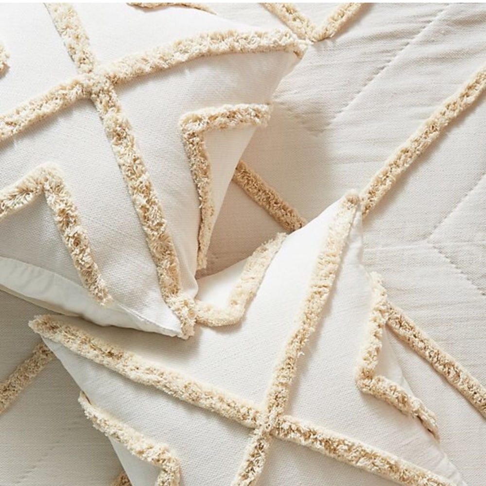 ISO TWO Corell Euro (26” x 26”) shams by Anthropologie